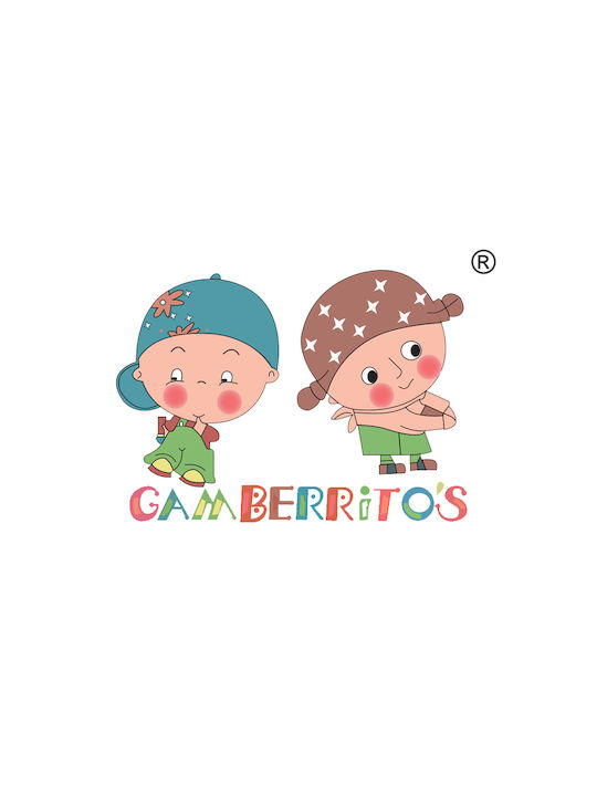 Gamberritos Kids Bären Decke Zum Einwickeln Aus Musselin Grau 80x80cm 3Stücke
