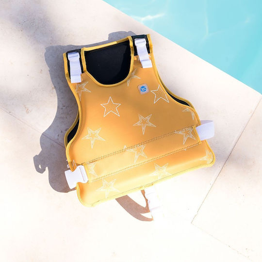 Neue Splash Verstellbare Kinder Rettungsweste Gelb Sterne 6-10 Jahre