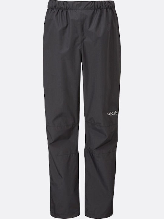 Rab Downpour Eco Women's Hiking Long Trousers Black