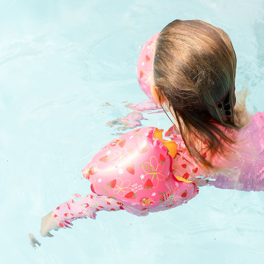 Splash Swimming Armbands Strawberries Age 2-6 Years