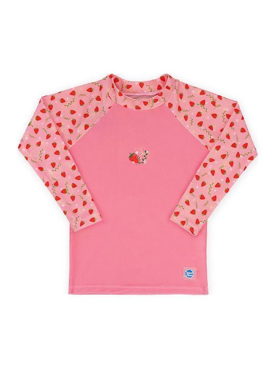 Splash About Splash Costum De Baie Pentru Copii Rashguard Cu Mâneci Lungi Strawberry Field Splash About Splash Costum De Baie Pentru Copii Rashguard Cu Mâneci Lungi Strawberry Field