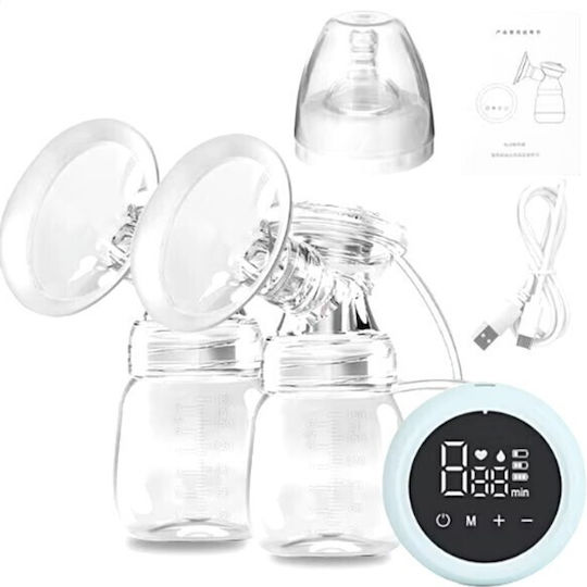 Alista Home Pompa de Sân Electrică Dublă Fără BPA Transparentă 180ml