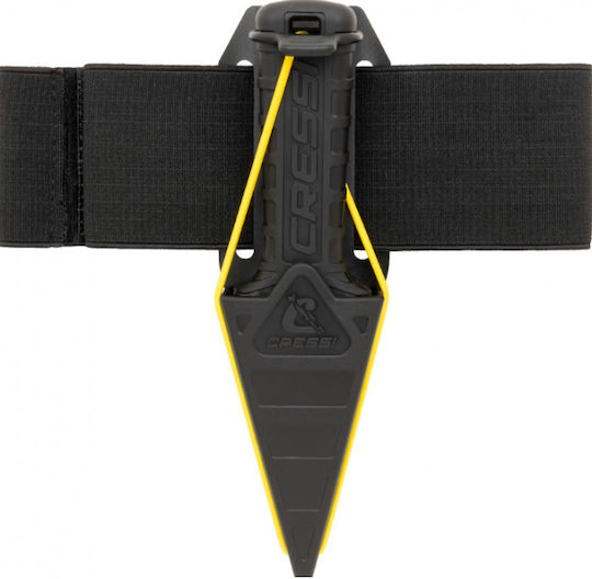 CressiSub Mamba Diving Knife Stiletto with 15.5cm Blade