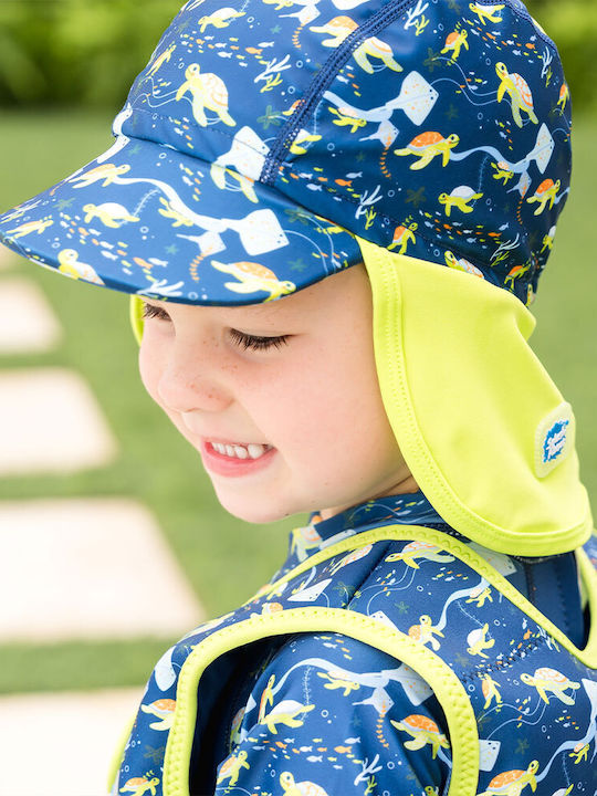 Splash About Kids' Hat Jockey Fabric Sunscreen Multicolour