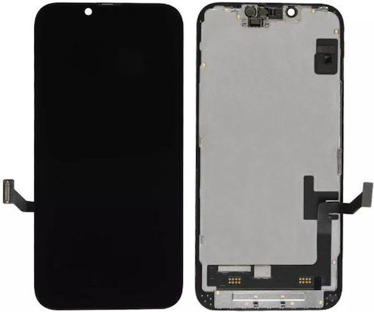 OLED Soft Screen with Touch Mechanism for Apple iPhone 14 Plus Black