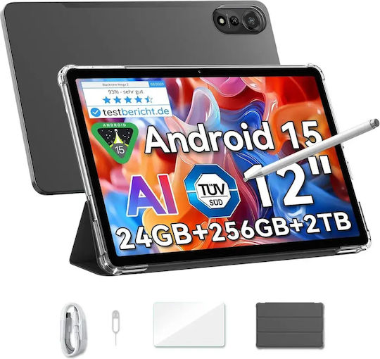 BlackView Mega 2 4G 12" Таблет (8ГБ/256ГБ) Сив