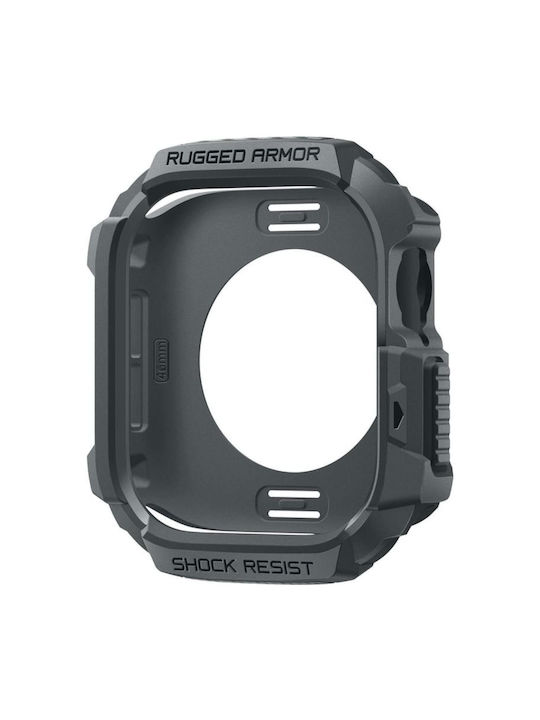 Spigen Rugged Armor 2 Θήκη Σιλικόνης σε Γκρι χρώμα για Apple Watch 11 46mm