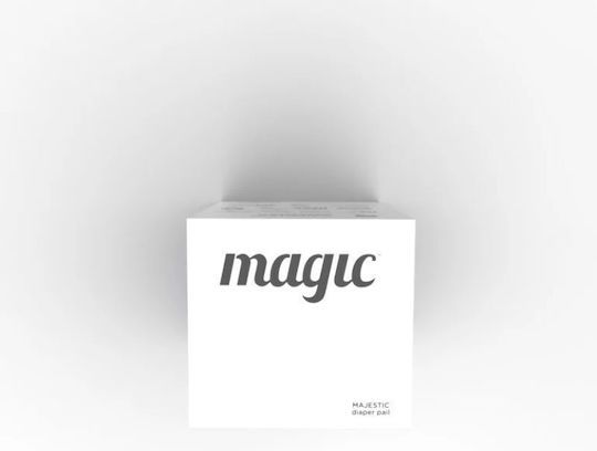 WeToo Magic Waste Bin for Diapers Beige