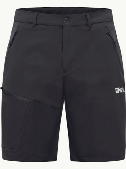Jack Wolfskin Men's Hiking Short Trousers Black