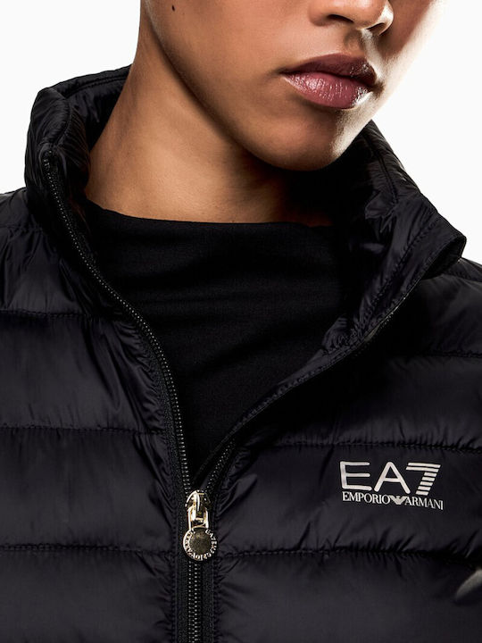 Γυναικείο Puffer Μπουφάν για Χειμώνα Black