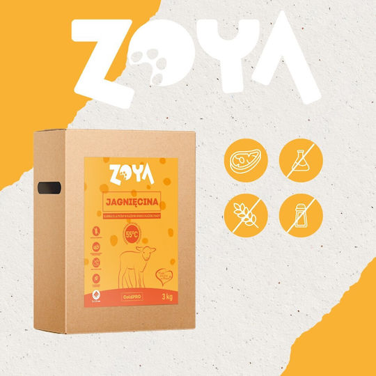 Zoya 3kg Ξηρά Τροφή Σκύλων με Αρνί