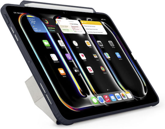 Pipetto Origami Case No3 Compatible Ipad Pro 13 Inch 2024 Dark Blue