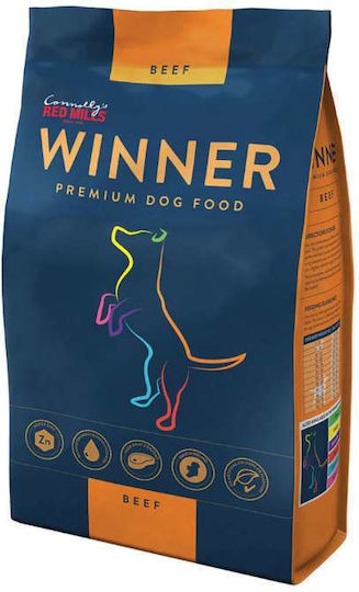 Connoly's Red Mills Winner Beef 15kg Trockenfutter ohne Gluten für erwachsene Hunde mit Kalb