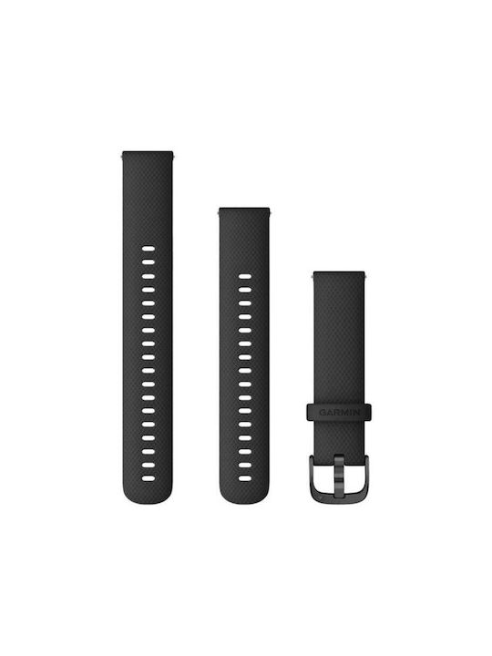 Garmin Curea Silicon Negru (Vivoactive 4S/Vivomove 3S - Vivoactive 4S/Vivomove 3S) 010-12932-01