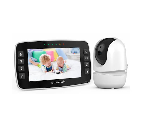 Smartic Monitor Pentru Bebeluși Fără Fir cu Comunicare Bidirecțională și Cântece de Leagăn