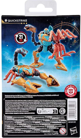 Action Figure Transformers Age Of The Primes Deluxe Quickstrike Transformers 14cm