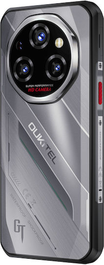 Oukitel WP62 5G Dual SIM (16/512GB) Ανθεκτικό Smartphone Silver
