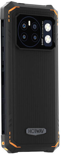 Hotwav Cyber 13 Dual SIM (8/128GB) Rugged Smartphone Orange