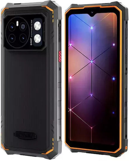Hotwav Cyber 13 Dual SIM (8/128GB) Rugged Smartphone Orange