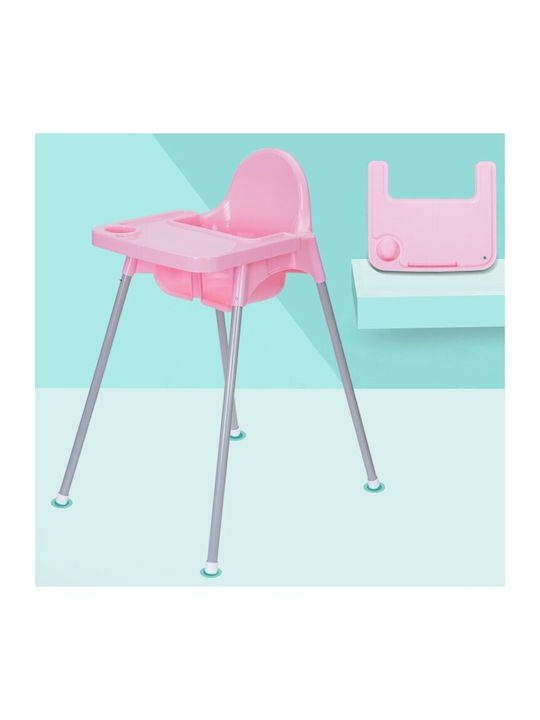 Alista Home Scaun Înalt De Masă Bebe Roz