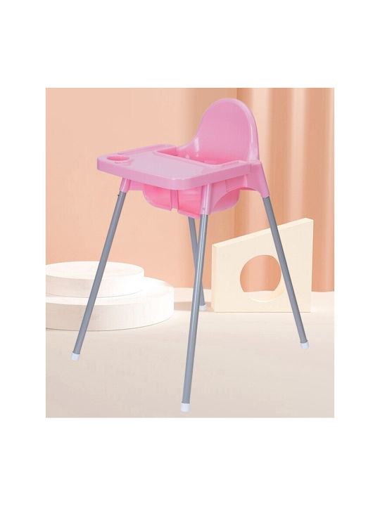 Alista Home Scaun Înalt De Masă Bebe Roz