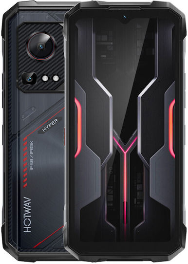 Hotwav Hyper 7S 5G Dual-SIM (4GB/256GB) Widerstandsfähig Smartphone Schwarz