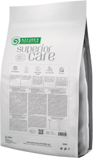 Nature's Protection Superior Care 1.5kg Dry Food for Dogs Diet with Fish