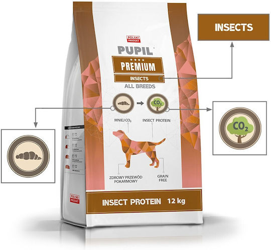 Dog Food 12kg Dry Dog Food Grain-Free with Fish and Rice