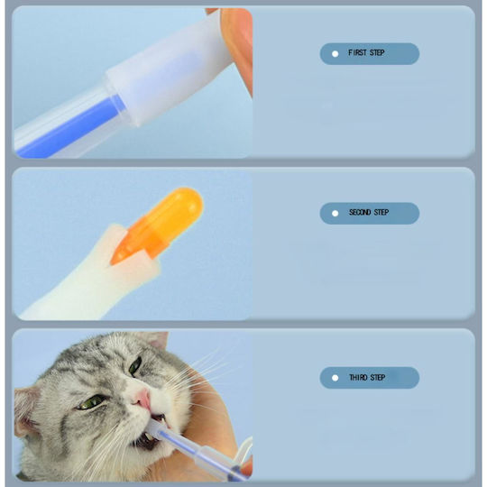 Animal Spritze zur Verabreichung von Haustierpillen Wasserspender / Futterspender für Hund & Katze