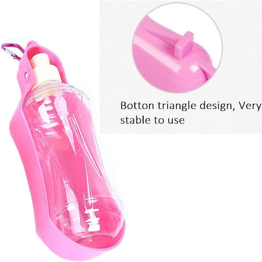 Kunststoff Flasche Futter & Wasser für Hund & Katze in Grün Farbe