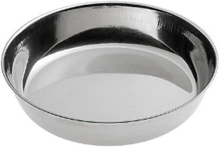 Ferplast Orion Stainless Steel Bowl Food & Water Slow Feeder for Dog & Cat 2.8lt 25cm in Silver Color