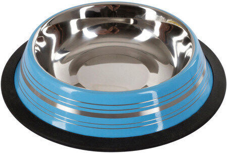 Kerbl Stainless Steel Bowl Food & Water for Dog & Cat 450ml (Various Colors)