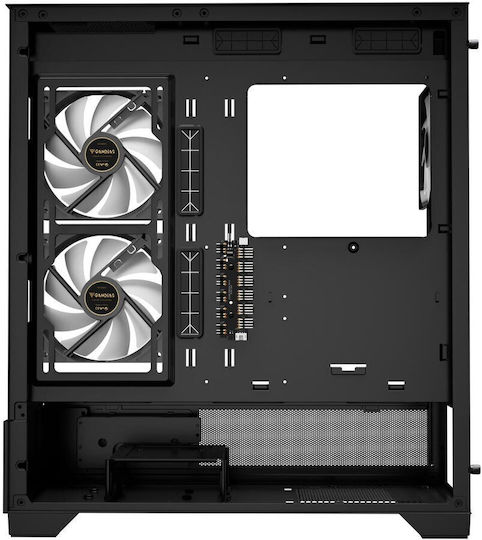 Gamdias ATLAS M1 Gaming Midi Tower Κουτί Υπολογιστή με ARGB Φωτισμό Μαύρο