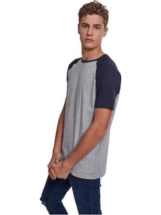 Contrast T-shirt Navy / Grey