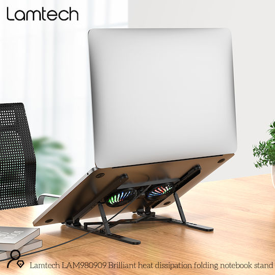 Lamtech Cooling Pad for Laptop up to 17.3" with Lighting LAM980909