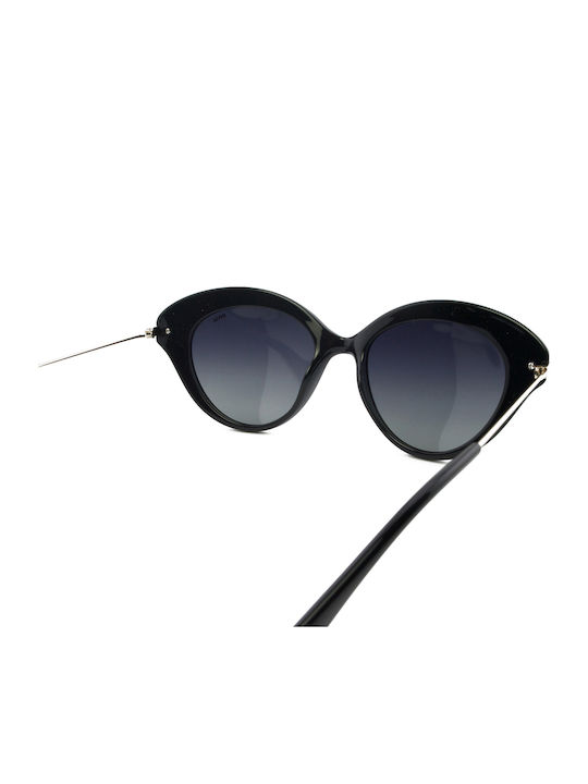 Invu Damen Sonnenbrille mit Schwarz Gestell mit Polarisiert Linse T2006A