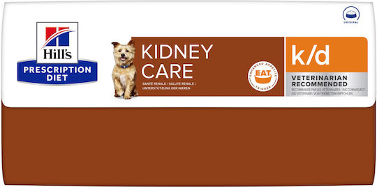 Hill's Kidney Care K/D 12kg Dry Food for Adult Dogs with Chicken and Rice