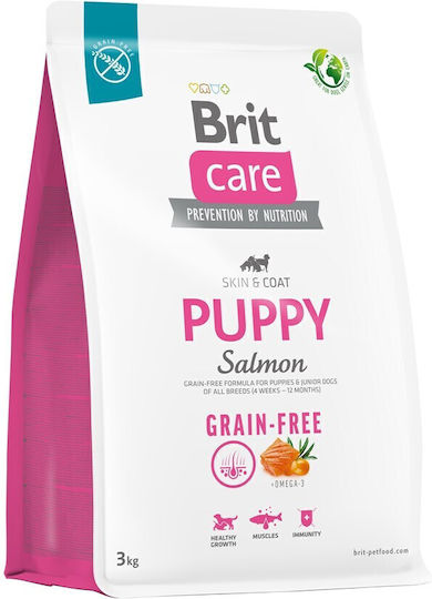 Brit Care Puppy 12kg Dry Food Grain-Free for Puppies with Potatoes and Salmon