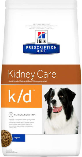 Hill's Kidney Care K/D 12kg Dry Food for Adult Dogs with Chicken and Rice