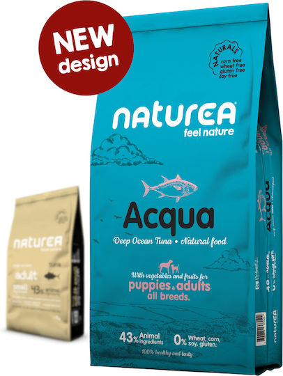 Naturea Naturals Aqua 12kg Ξηρά Τροφή χωρίς Γλουτένη για Ενήλικους Σκύλους με Τόνο