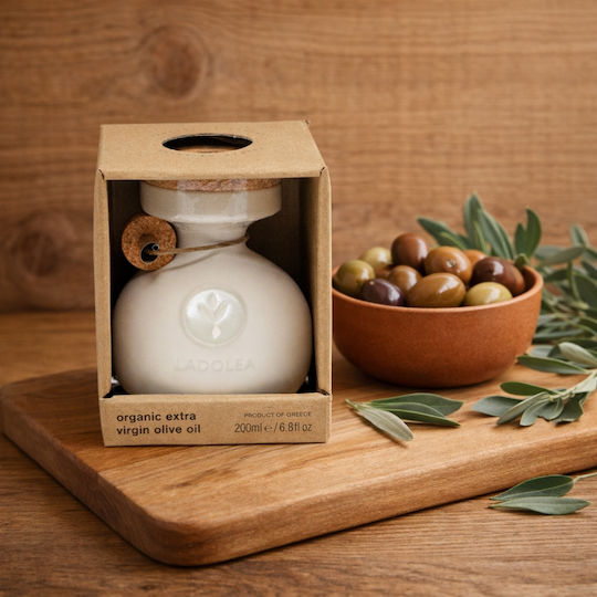 Ladolea Extra Virgin Olive Oil Organic Product Korinthias 200ml