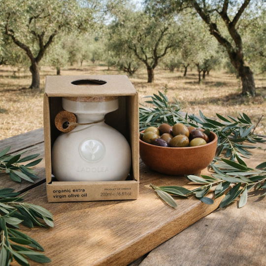 Ladolea Extra Virgin Olive Oil Organic Product Korinthias 200ml
