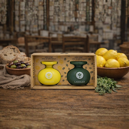 Ladolea Extra Virgin Olive Oil Seasoned with Lemon 80ml