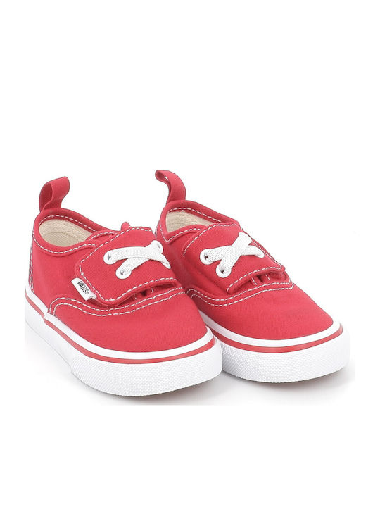 Authentic Elastic Παιδικά Sneakers με Σκρατς Κόκκινα