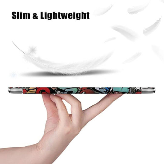 Flip Cover Ανθεκτική Πολύχρωμη (Apple Ipad 7 10.2" (2019))