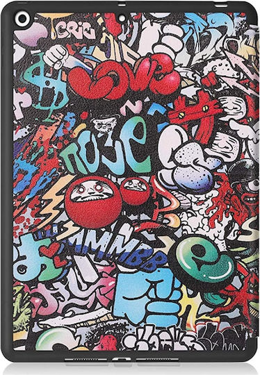 Flip Cover Ανθεκτική Πολύχρωμη (Apple Ipad 7 10.2" (2019))