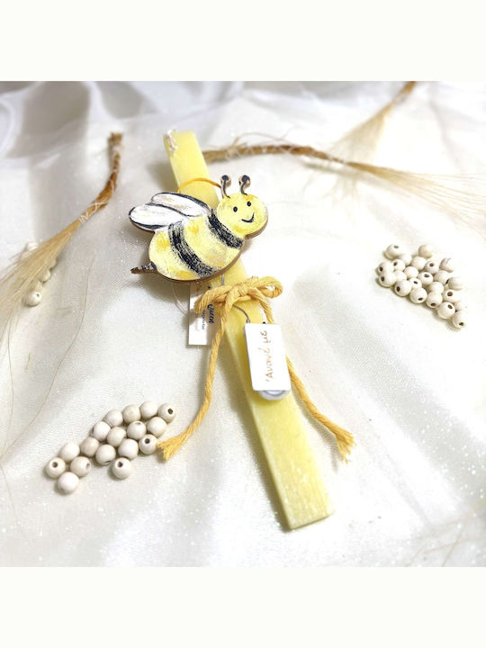 Aromatische Holz Osterkerze Mit Beleuchteter Biene Aromatische Holz Osterkerze Mit Beleuchteter Biene