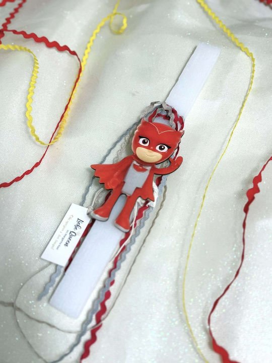 LiebeQueen Osterkerzen Weiß Beduftet Pyjama-Held-owlette