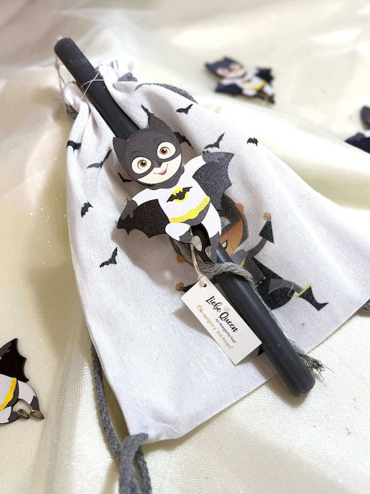 Λαμπάδα Αρωματική Μαύρη Batman Σακίδιο