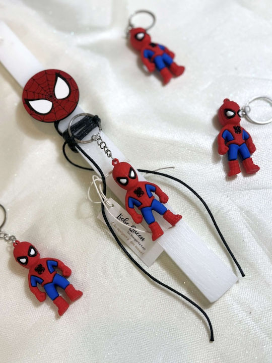 Λαμπάδα Αρωματική Λευκή Spiderman